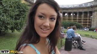 Grandpa Cute girl gets picked up in public and fucked Orgia - 1