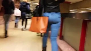 Filipina Blonde jeans busted candid 18Lesbianz - 1