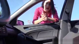 Boy Hitchhiking teen offers her tight pussy to pay for a ride LushStories - 1
