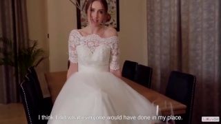 Spycam Kristina Sweet In The Bride Ran Away From The Wedding Blow Job Movies - 1